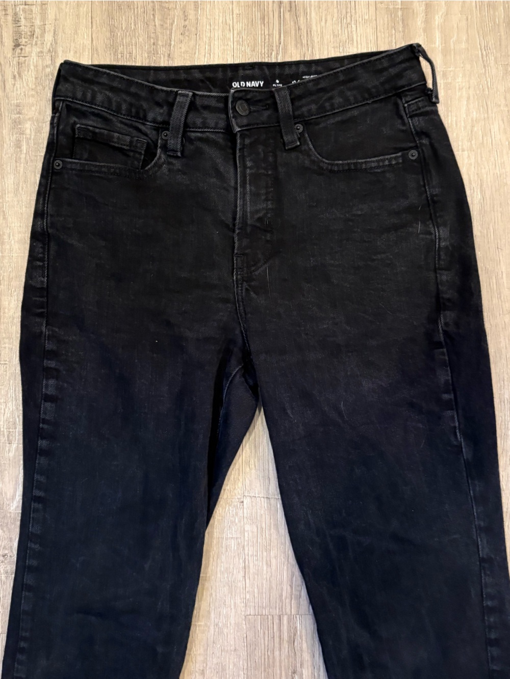 Old Navy O.G. Straight High Rise Jeans Super Smooth Pockets 6P